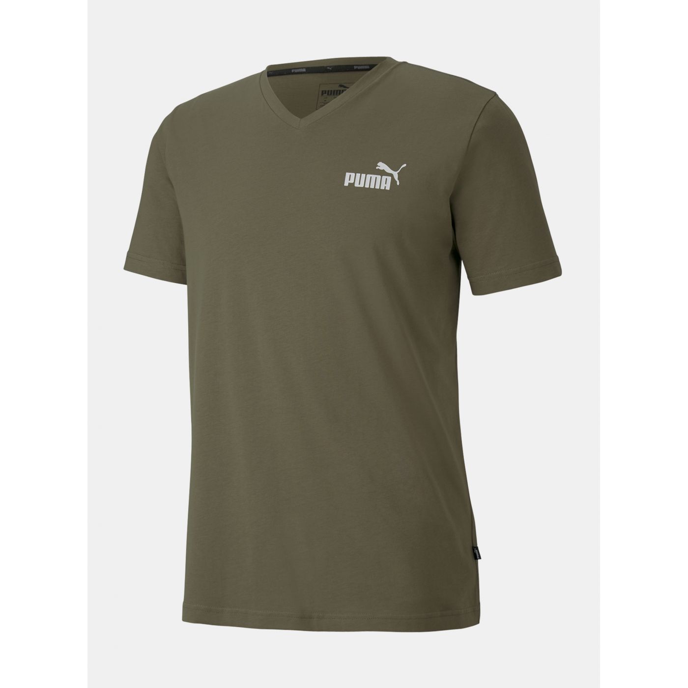 Khaki Men's T-Shirt Puma