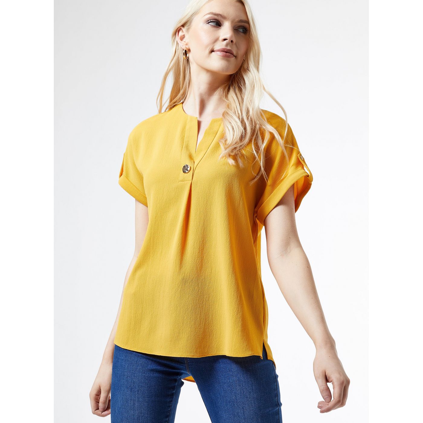 Dorothy Perkins Yellow Blouse