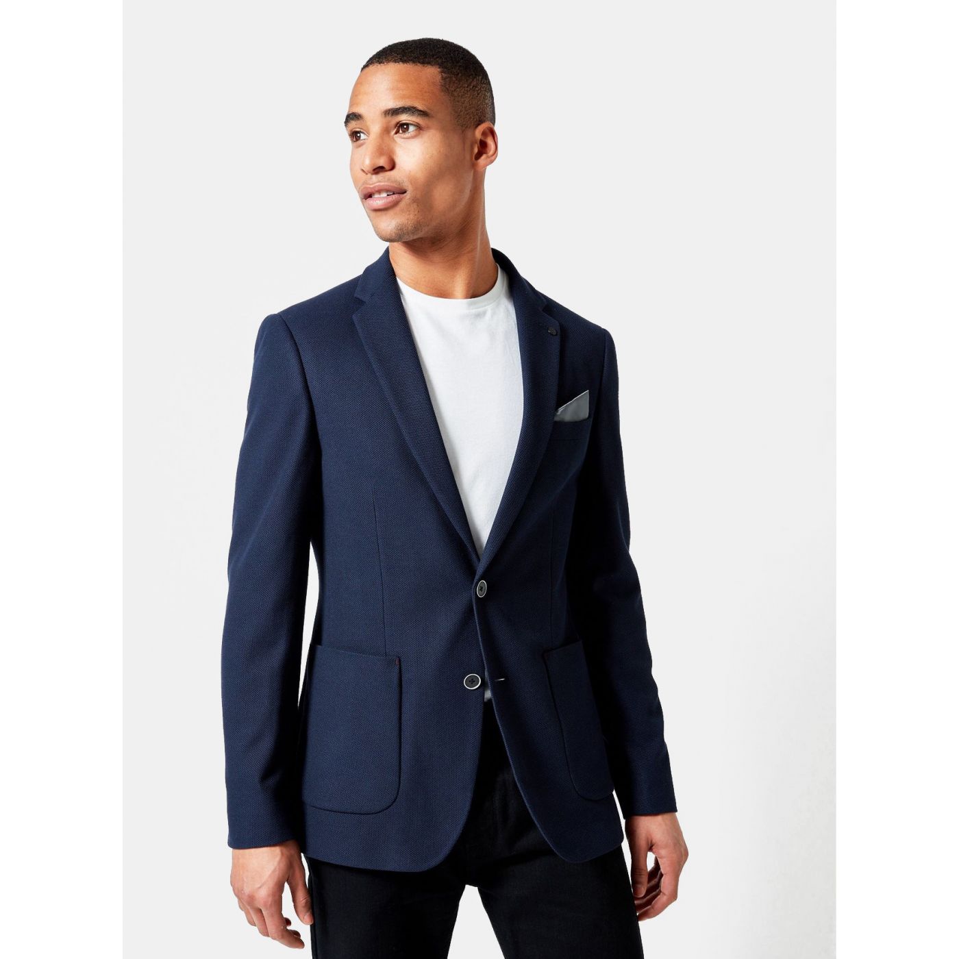 Burton Menswear London Dark Blue Jacket