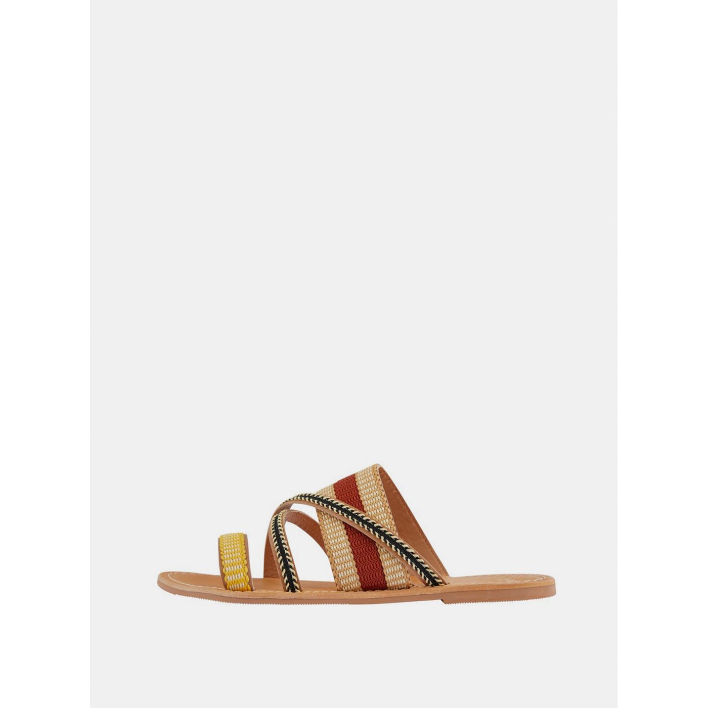 Beige Leather Slippers Pieces Annilu