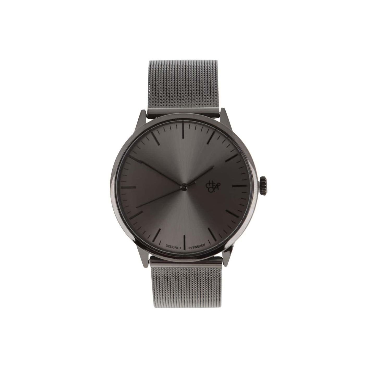 Watch with black stainless steel belt CHPO Nando Metal