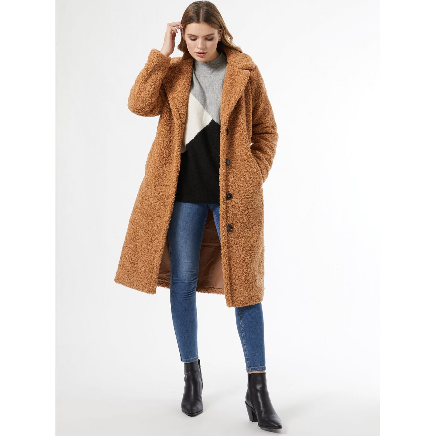 Dorothy Perkins Beige Coat