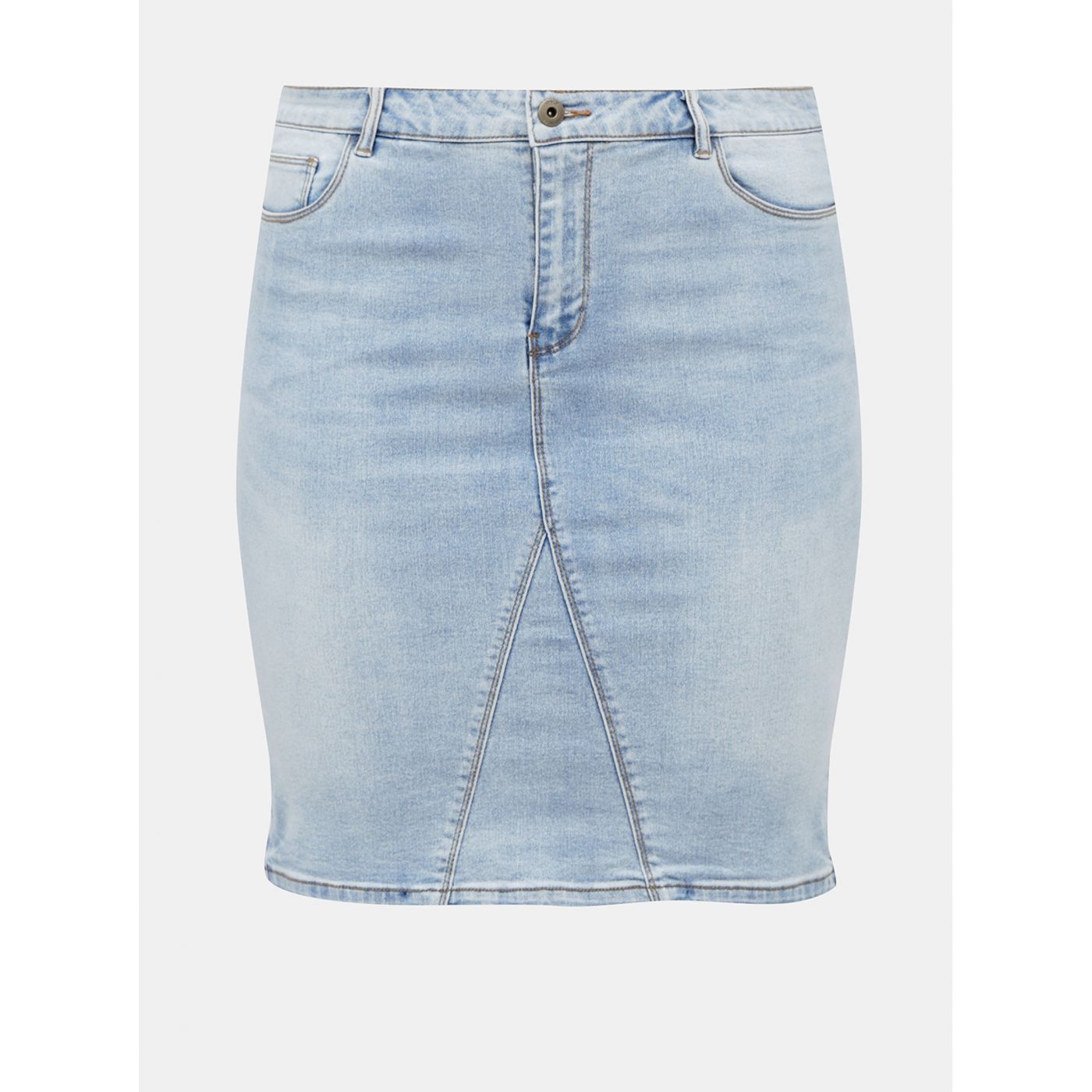 Light blue denim skirt ONLY CARMAKOMA Mila