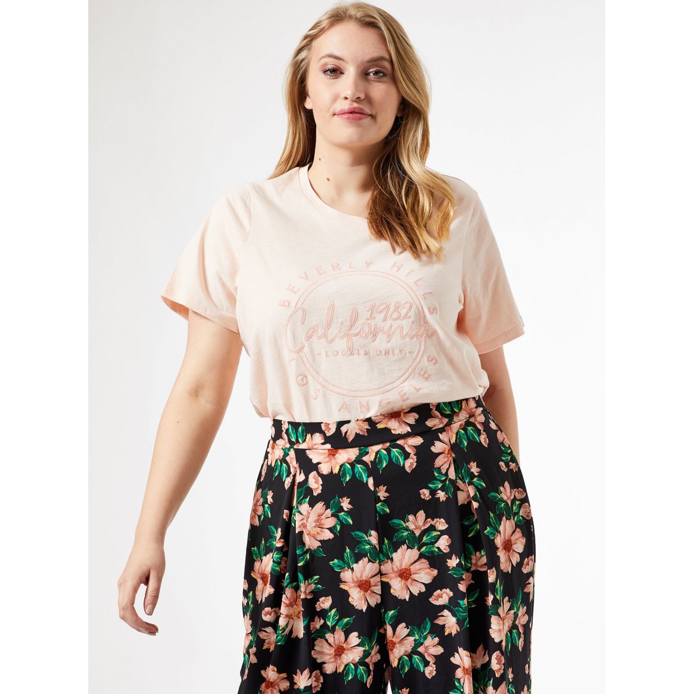 Dorothy Perkins Curve Pink T-Shirt