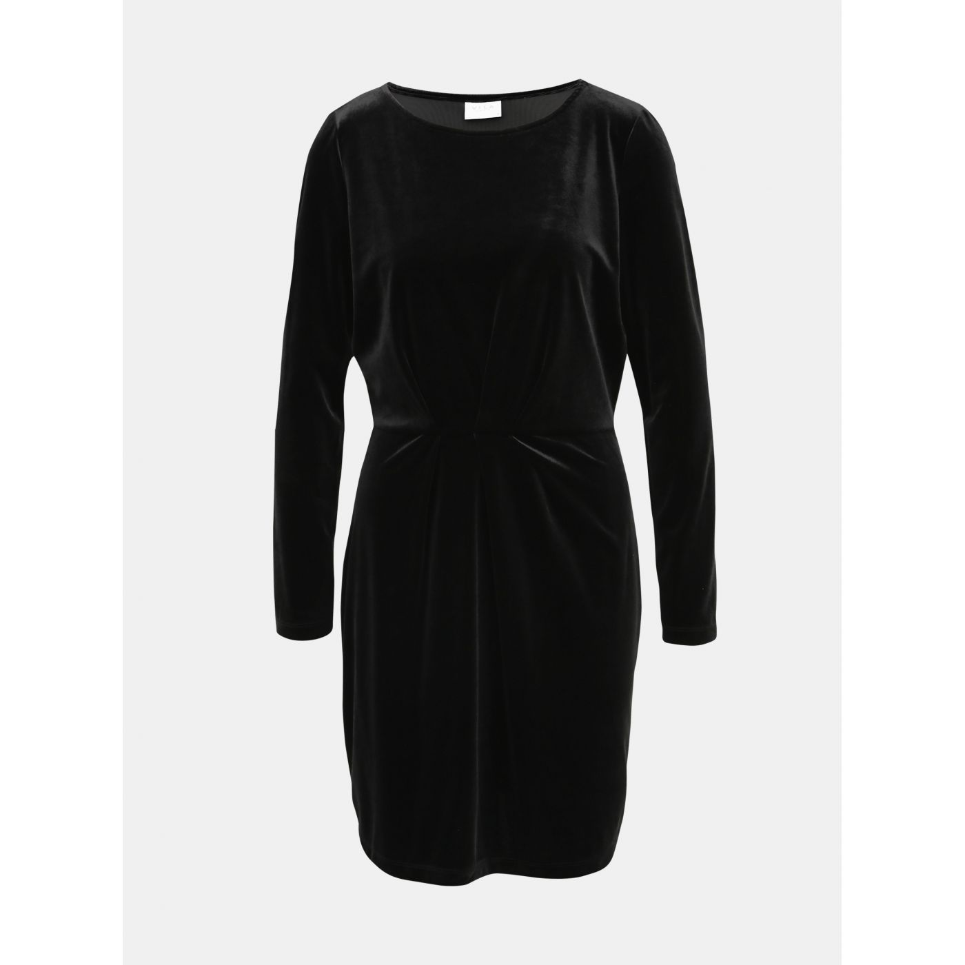 Black velvet dress VILA Minny