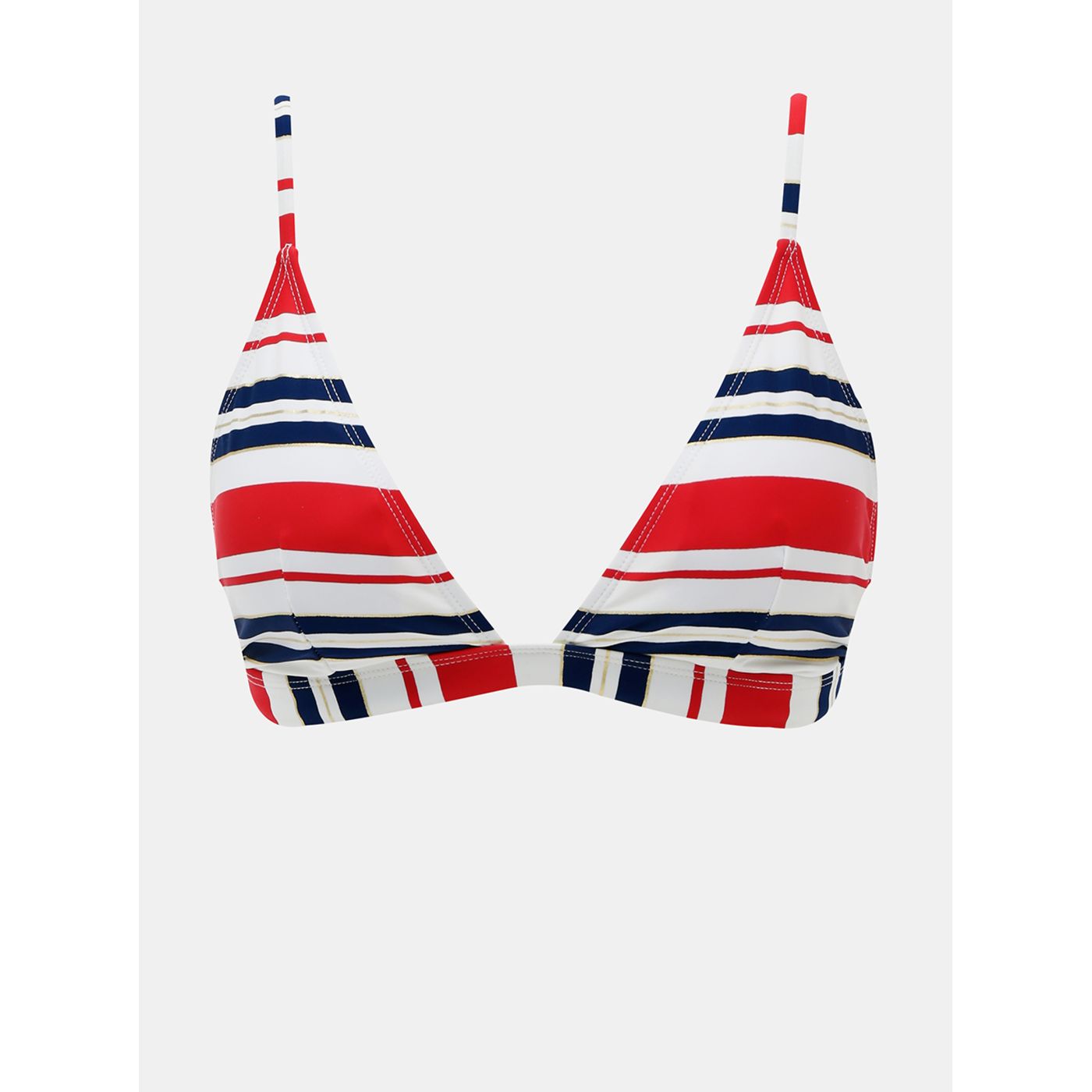 Blue-red women's striped top swimsuit ZOOT Lynzi