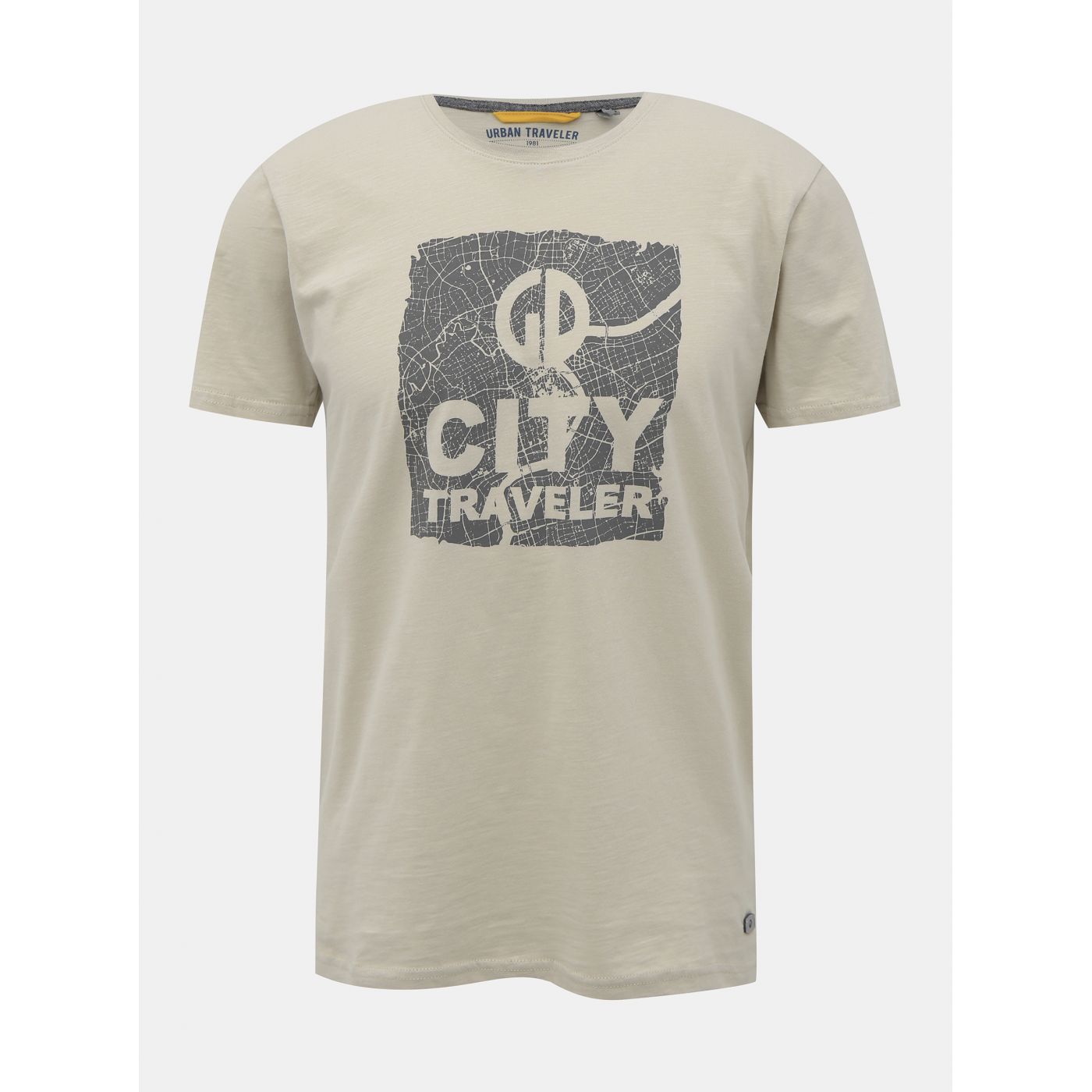 Beige Men's T-Shirt Killtec Sikuro