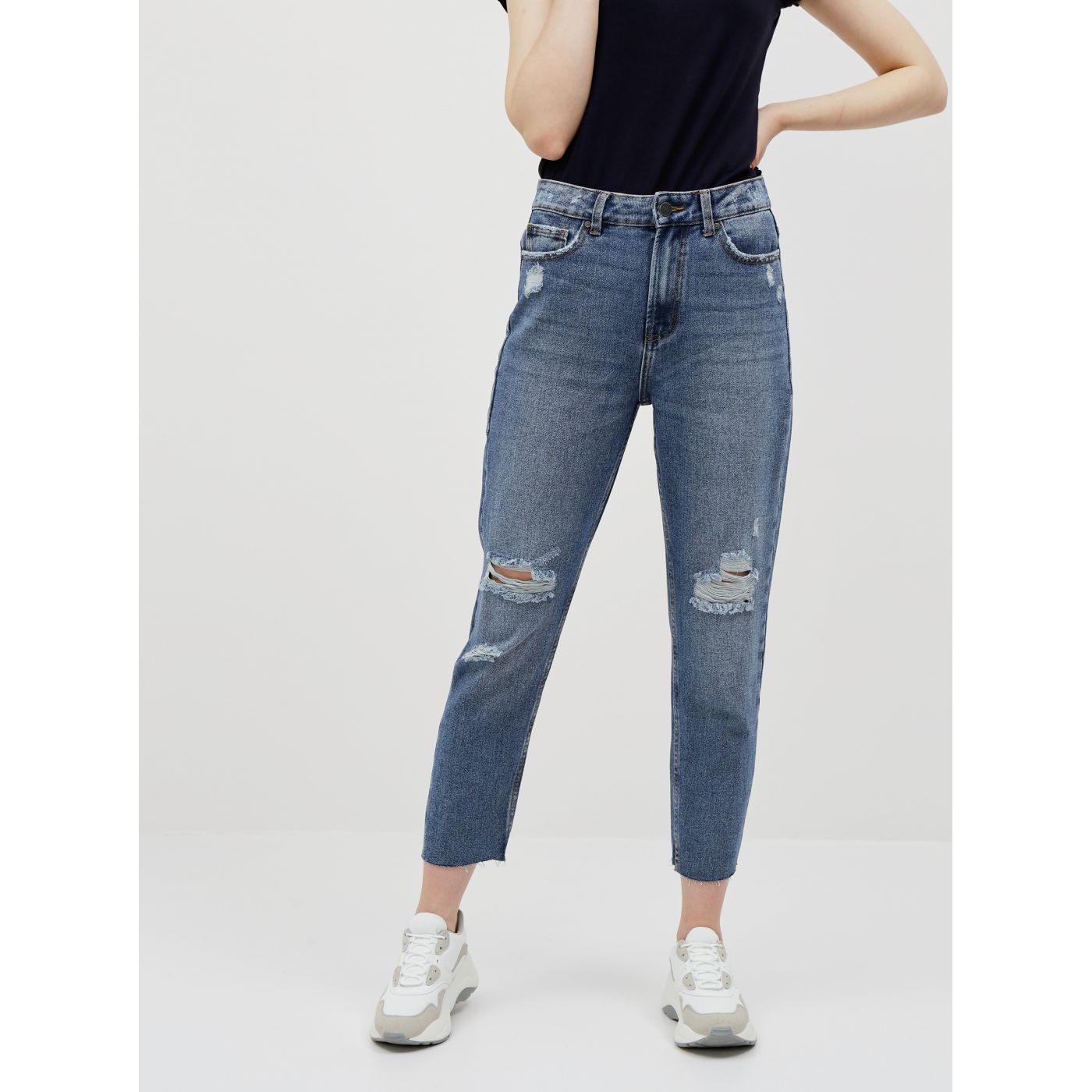 Blue Straight Fit Jeans ONLY Emily