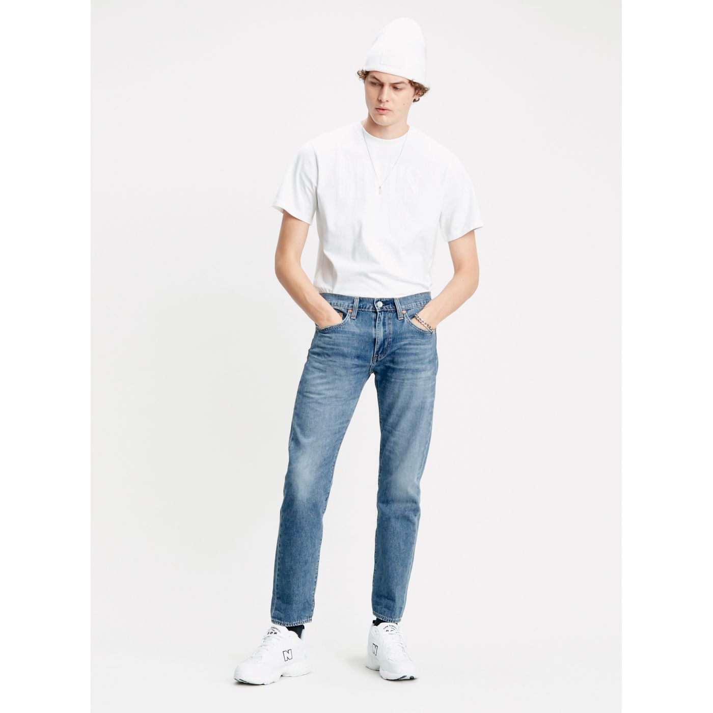Blue Men's Regular Fit Jeans Levi's® 502 Taper