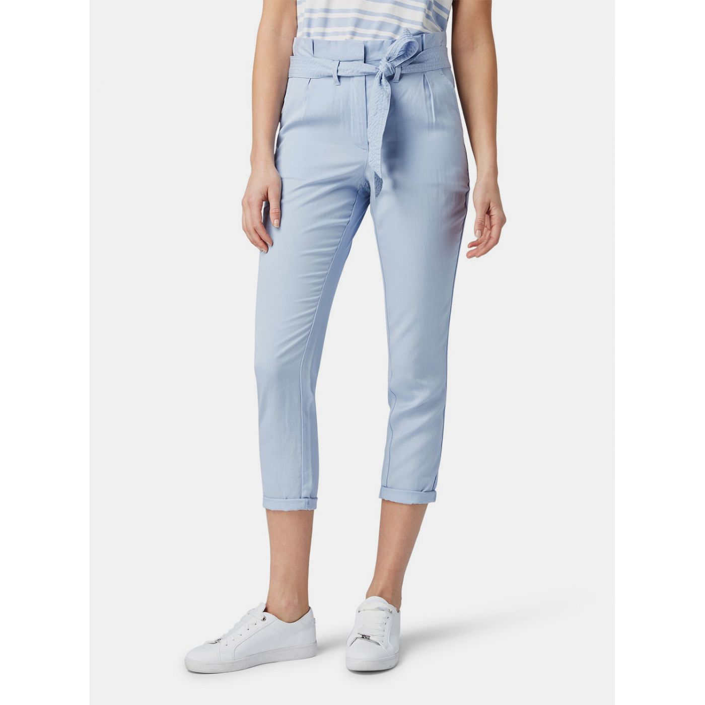 Tom Tailor Blue Women's Cropped Pants