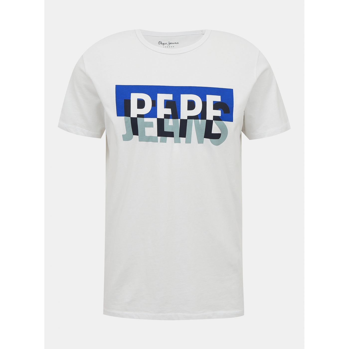 Pepe Jeans Micah Printed White Men's T-Shirt