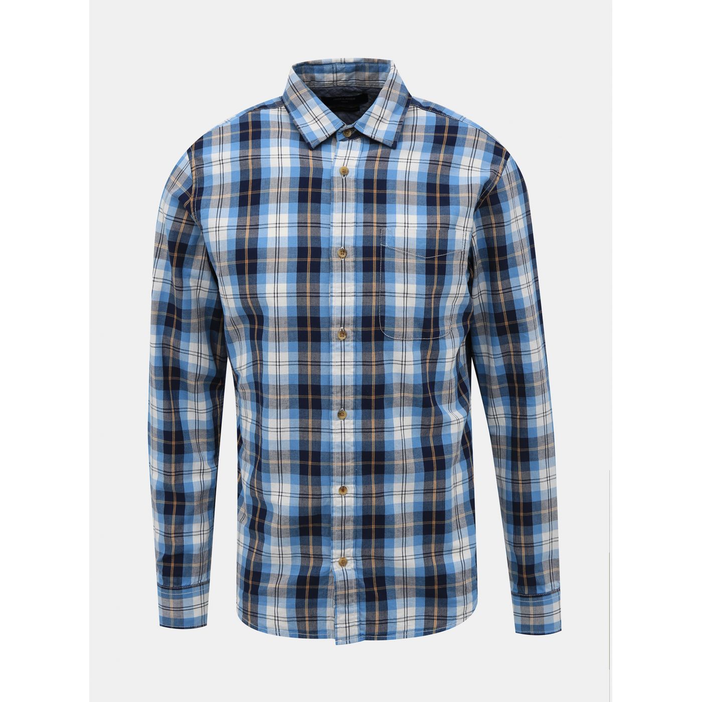 Blue Plaid Slim Fit Shirt Jack & Jones Dylan