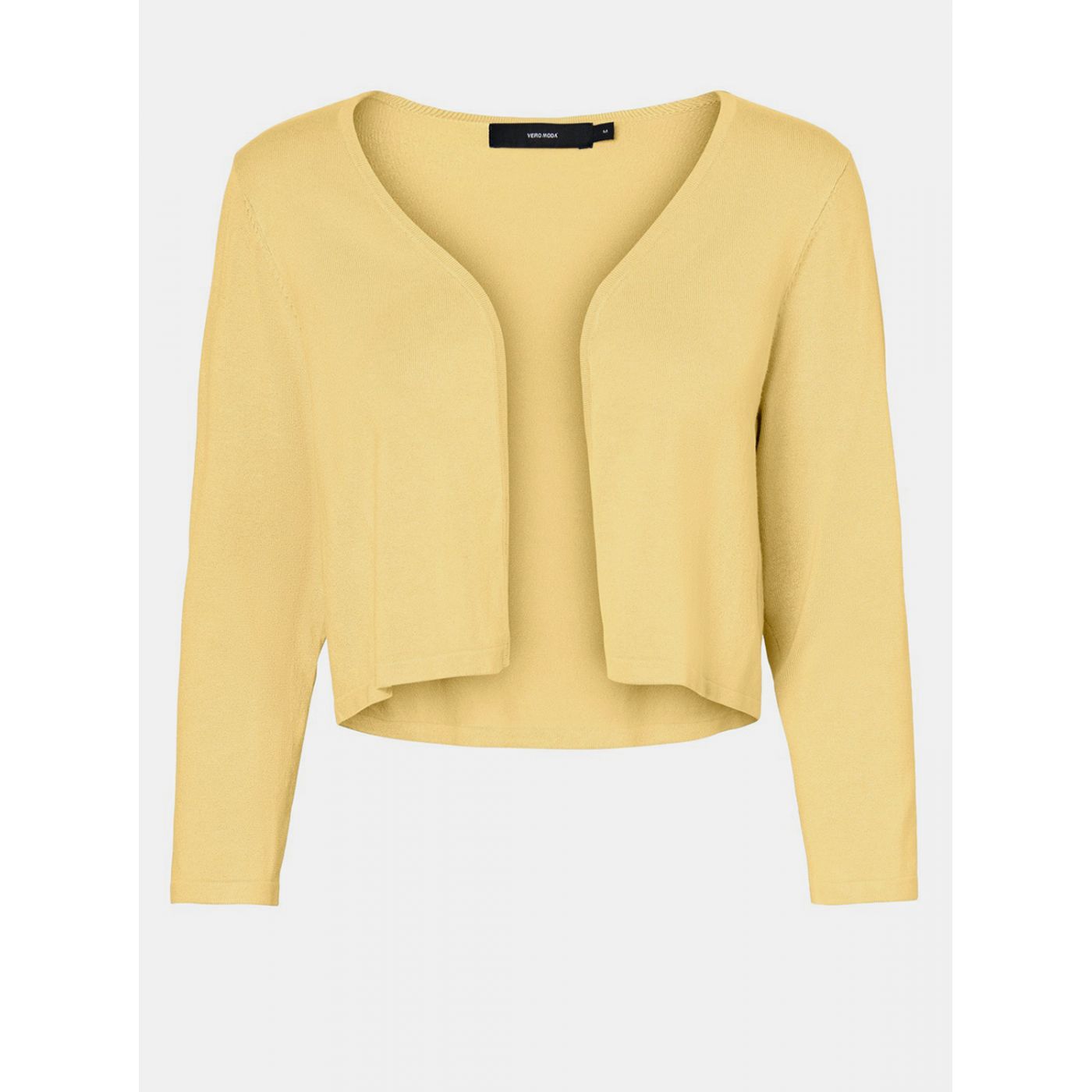 Yellow short cardigan VERO MODA Glory