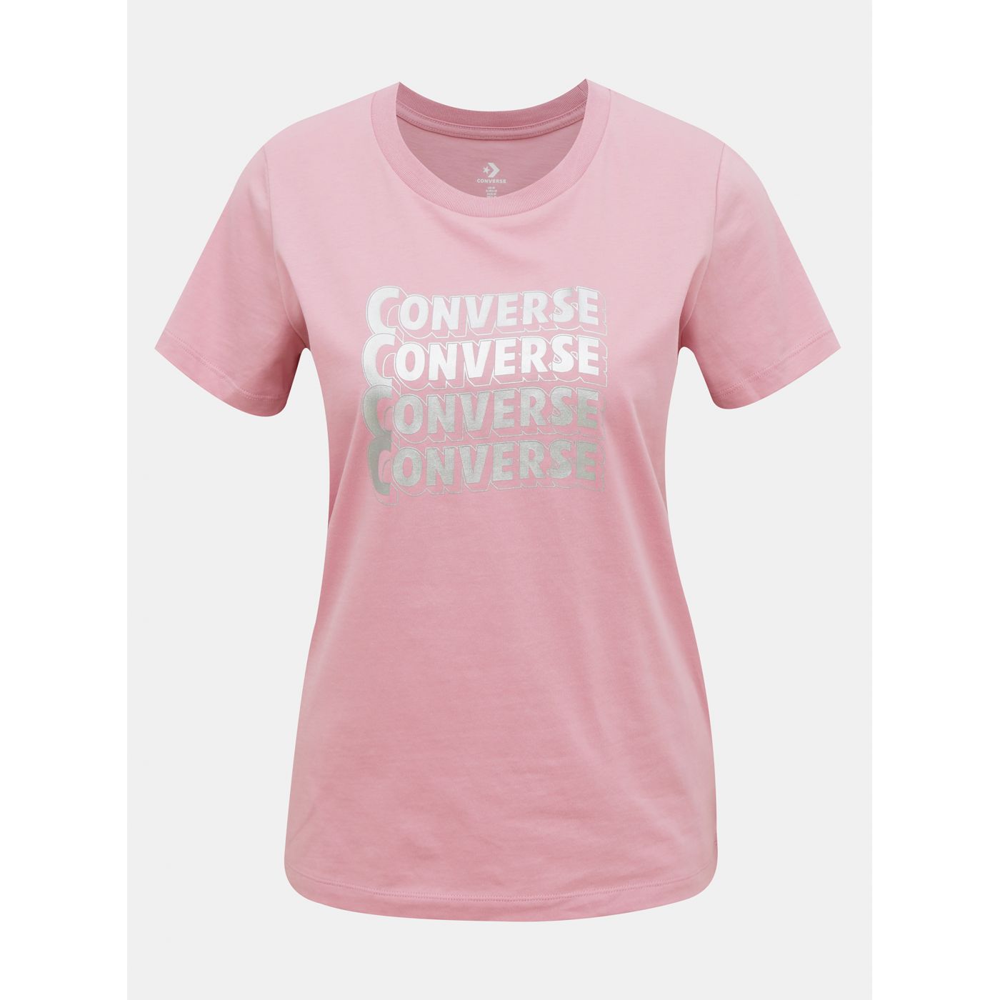 Pink Women's T-Shirt Converse