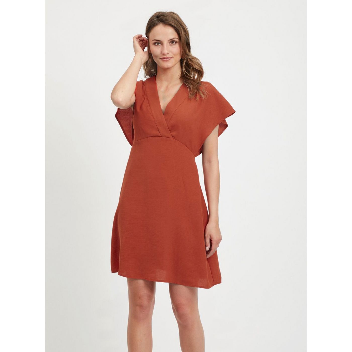 Brick dress VILA Jahula