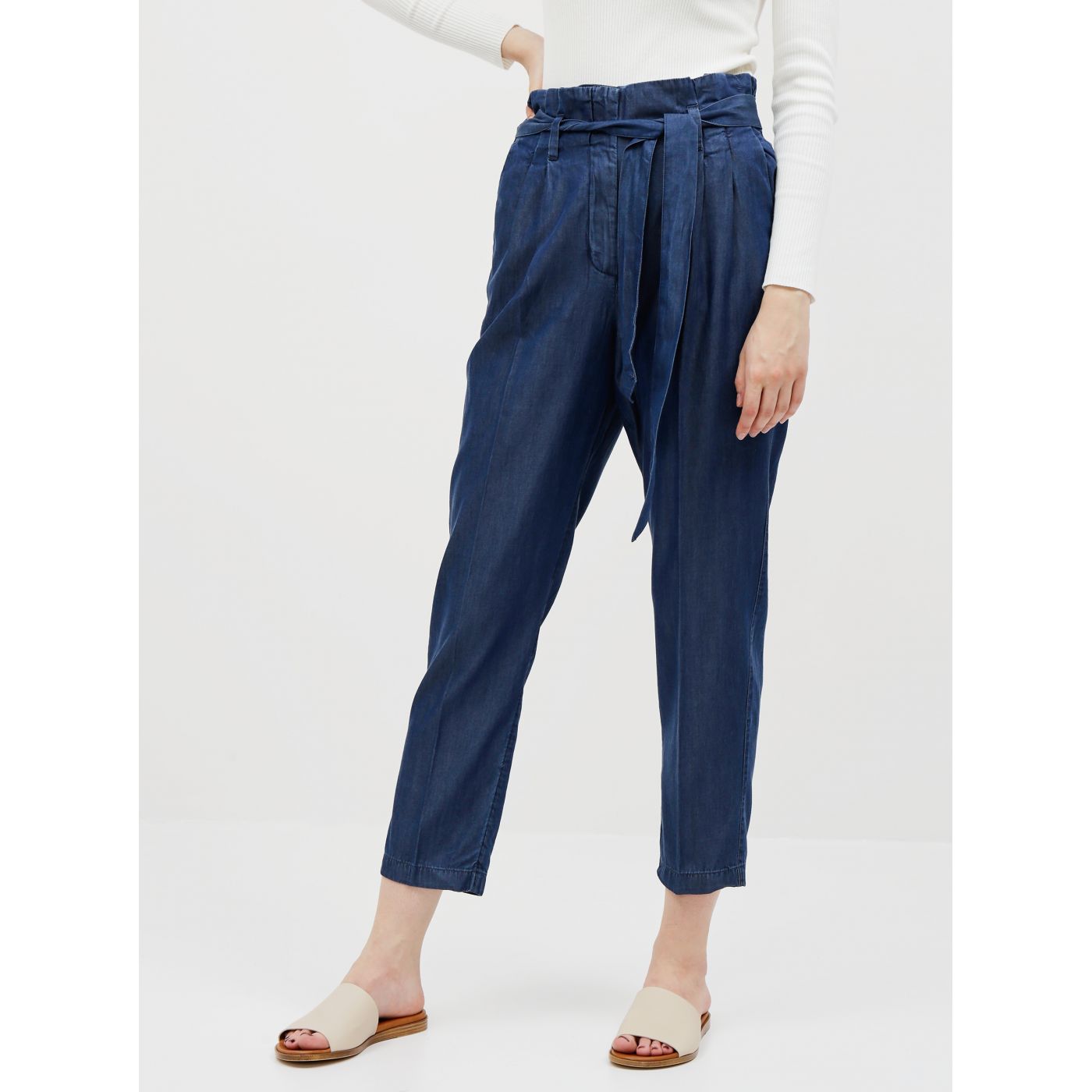 Dark Blue Women's Short Pants By Tom Tailor
