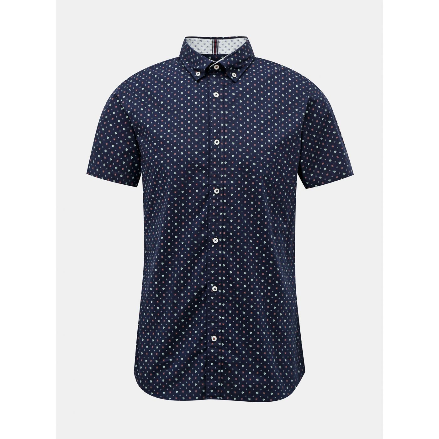 Dark blue patterned shirt Jack & Jones