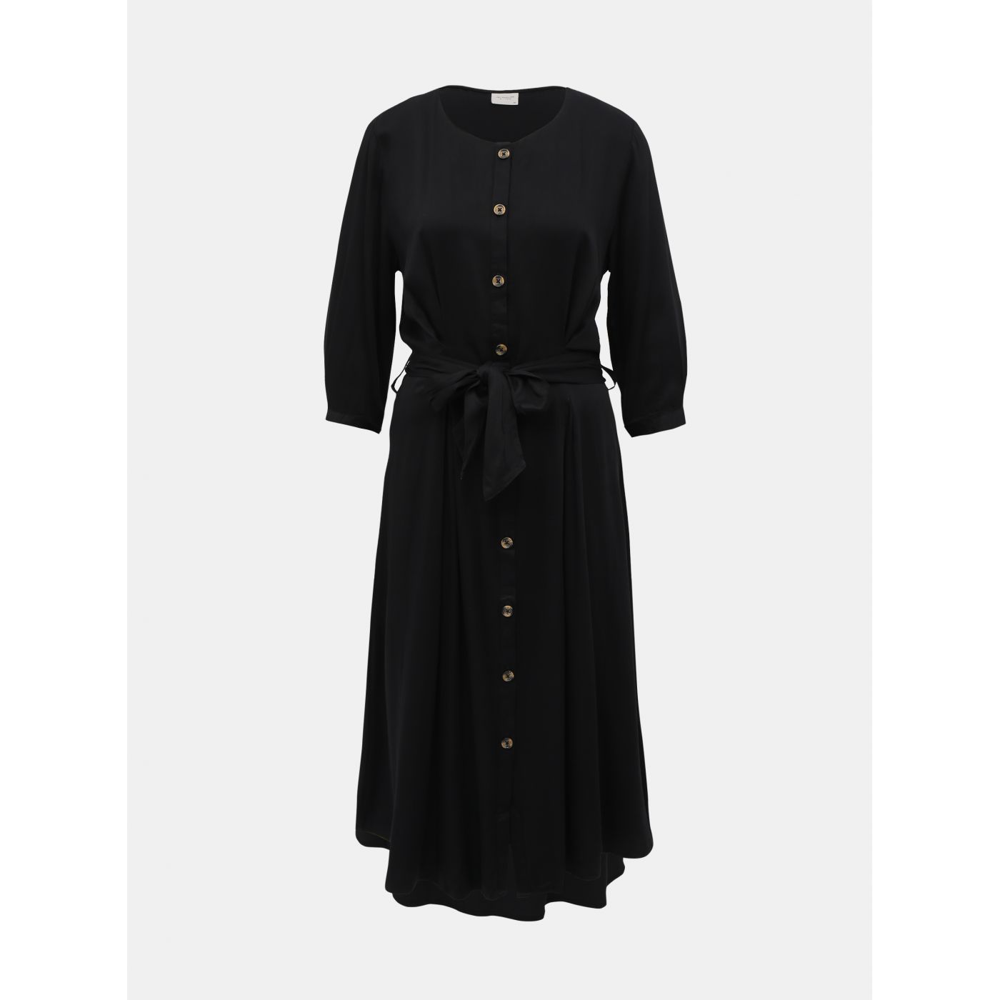 Jacqueline de Yong Hea Black Shirt Midudishes