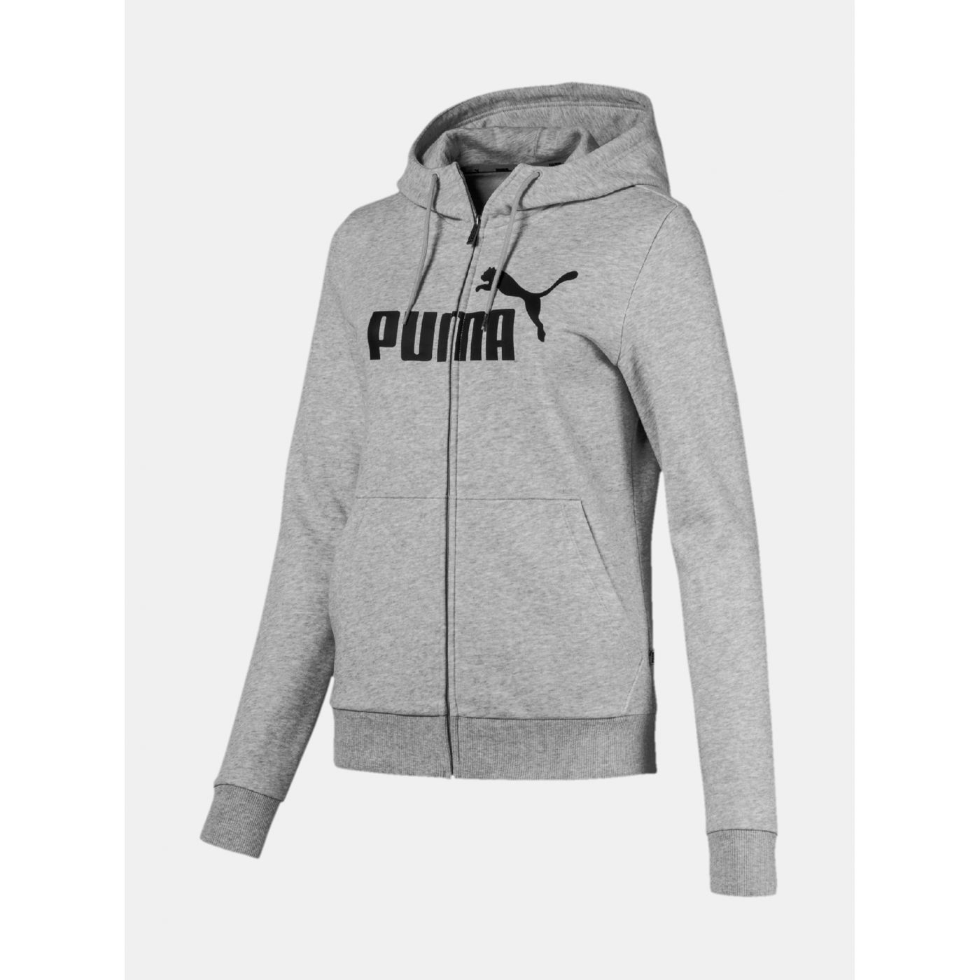 Grey Women's Hoodie Puma