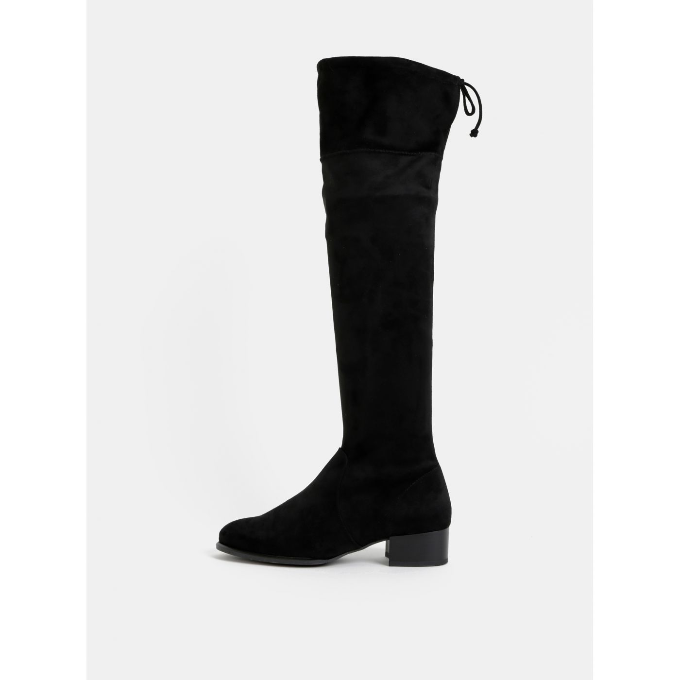 Black boots in suede OJJU