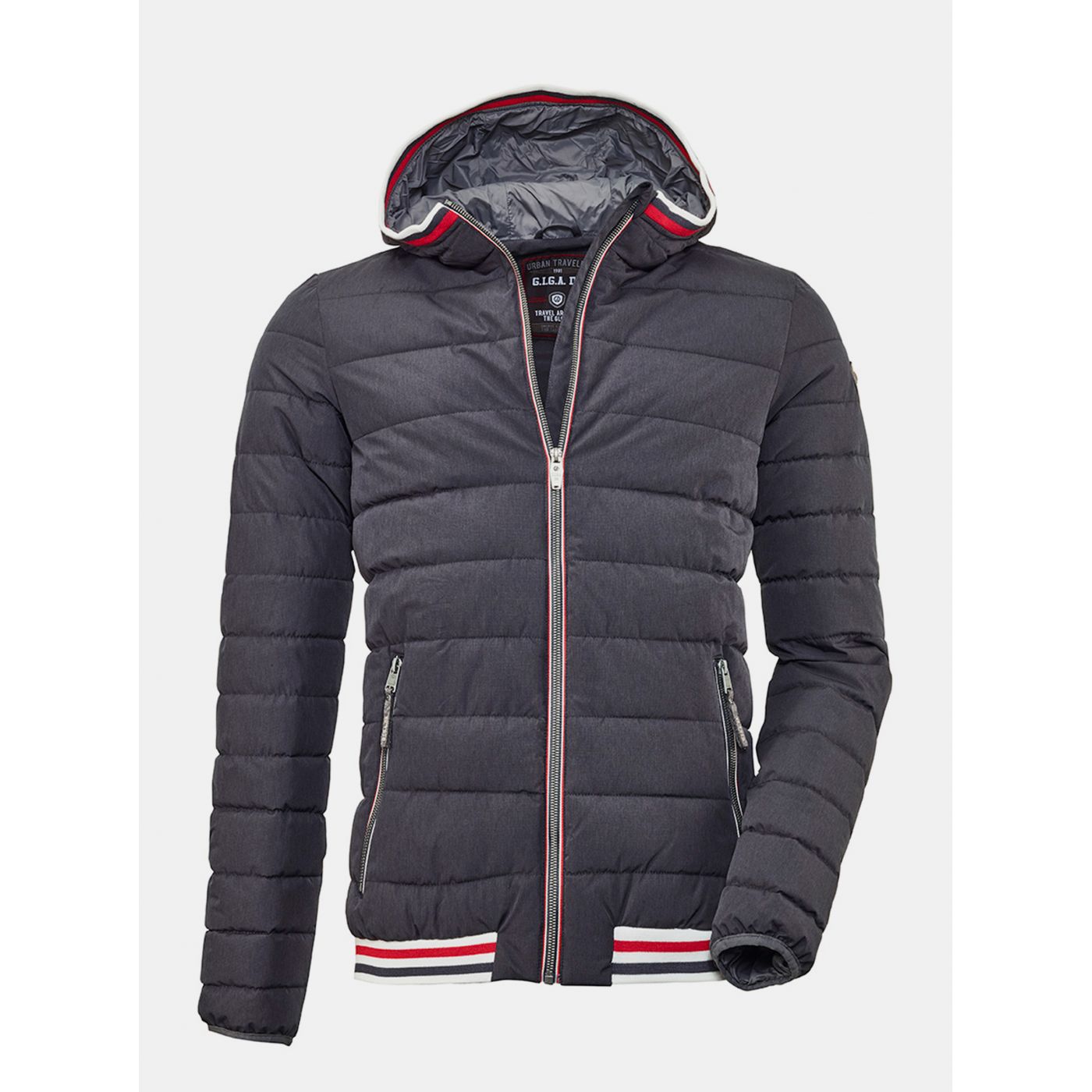 Dark blue men's winter 100-year-old killtec jacket