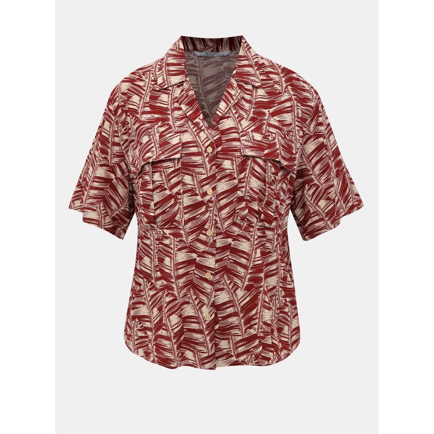 Alcott Red Women's Patterned Shirt