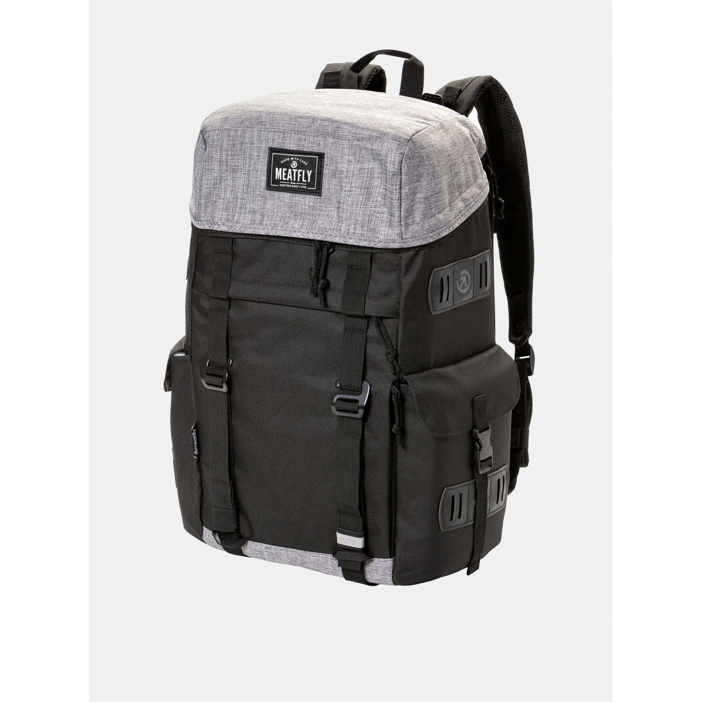 Gray-black backpack Meatfly 30 l