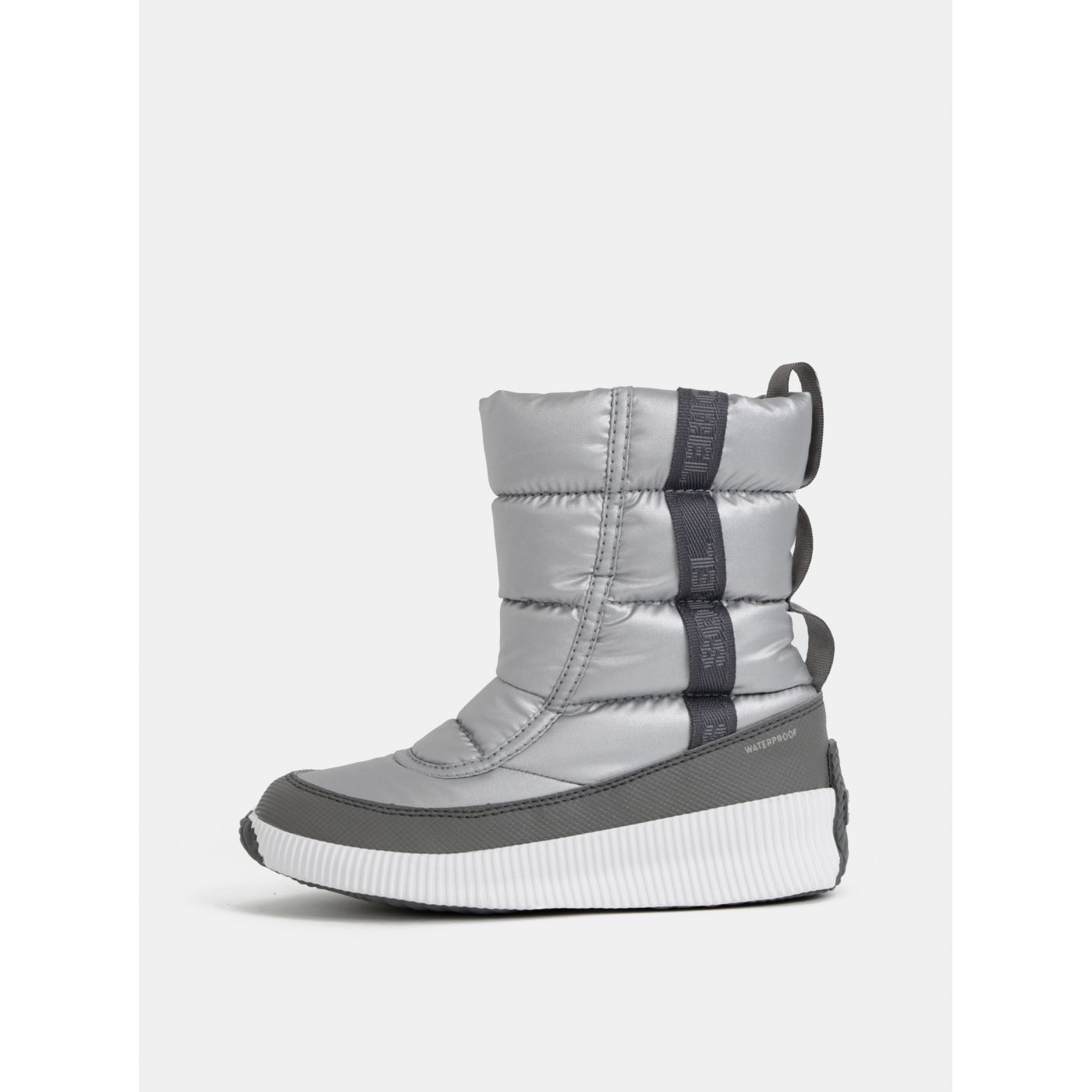 Women's Winter Waterproof Shoes in Silver SOREL OUT N ABOUT
