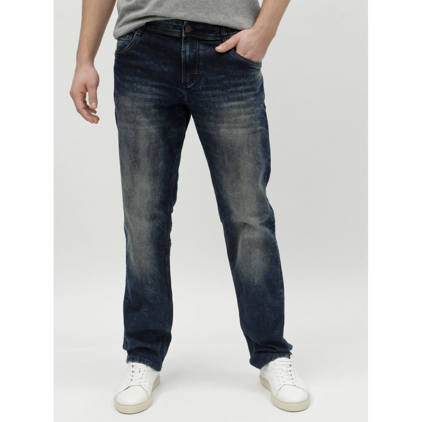 Blue Men's Slim Jeans with Tom Tailor Effect