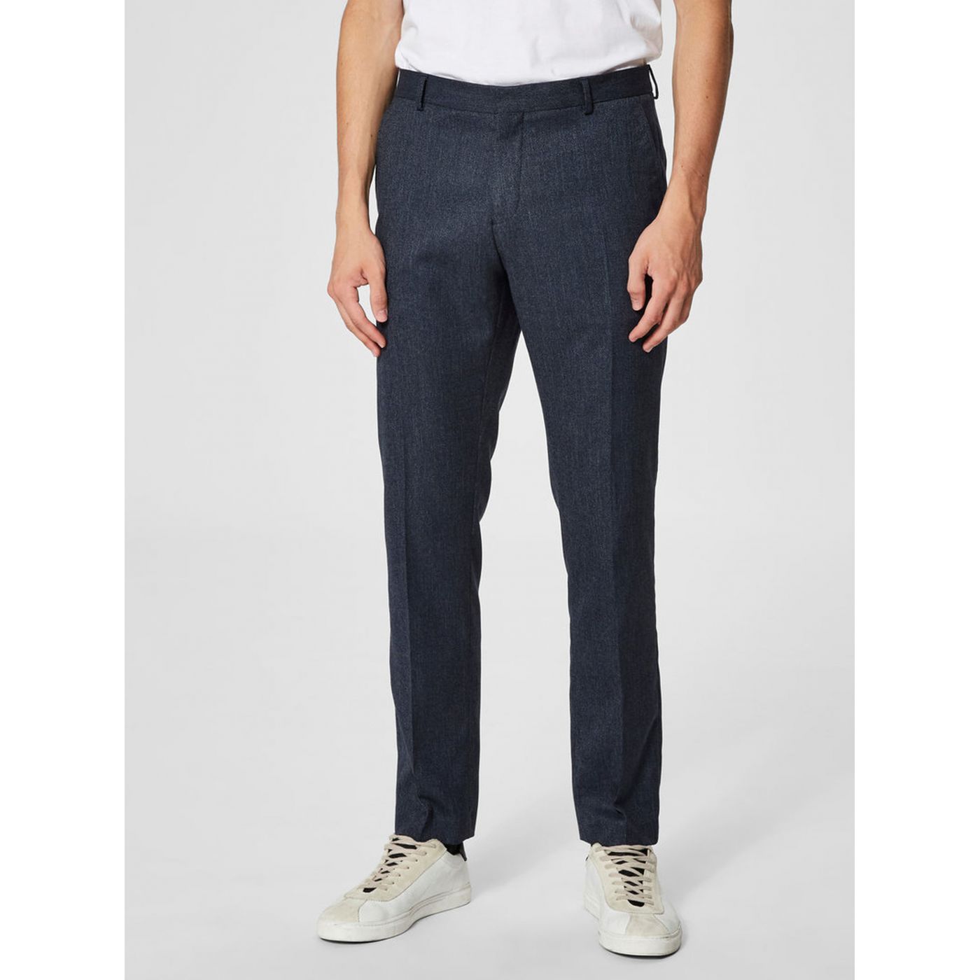 Blue Suit Pants Selected Homme