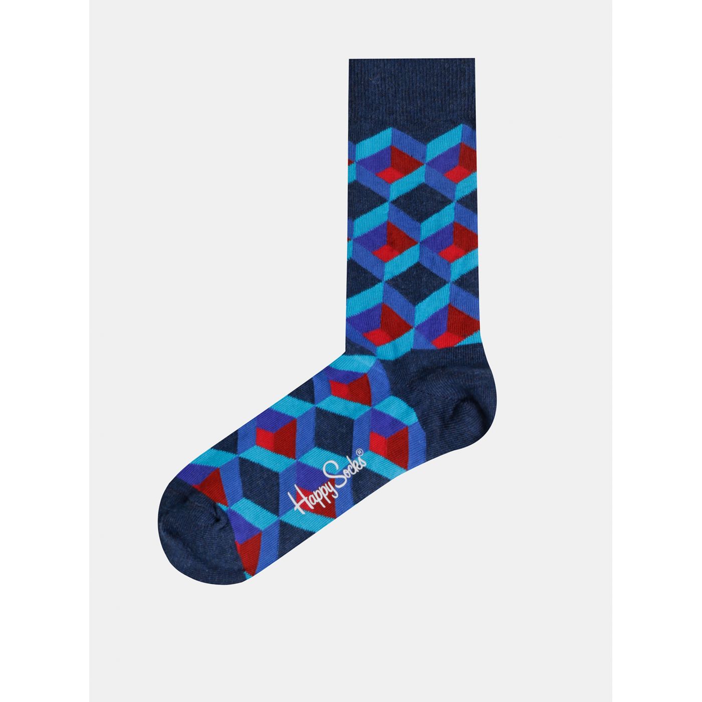 Happy Socks Optic Square Patterned Socks