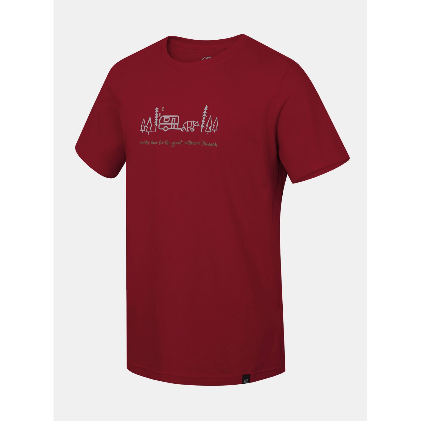 Hannah Matar Printed Red Men's T-Shirt