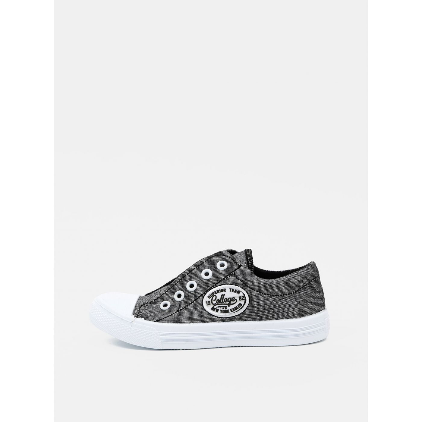 Grey Boys Sneakers 3F