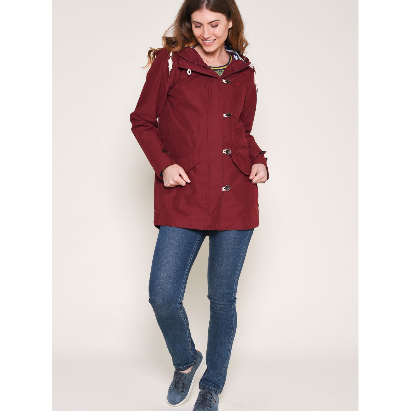 Brakeburn Women's Burgundy Jacket