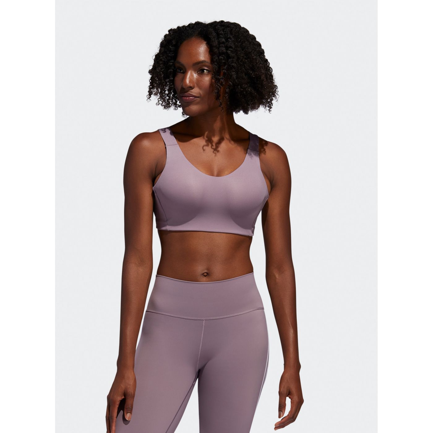 Adidas Performance Light Purple Sports Bra
