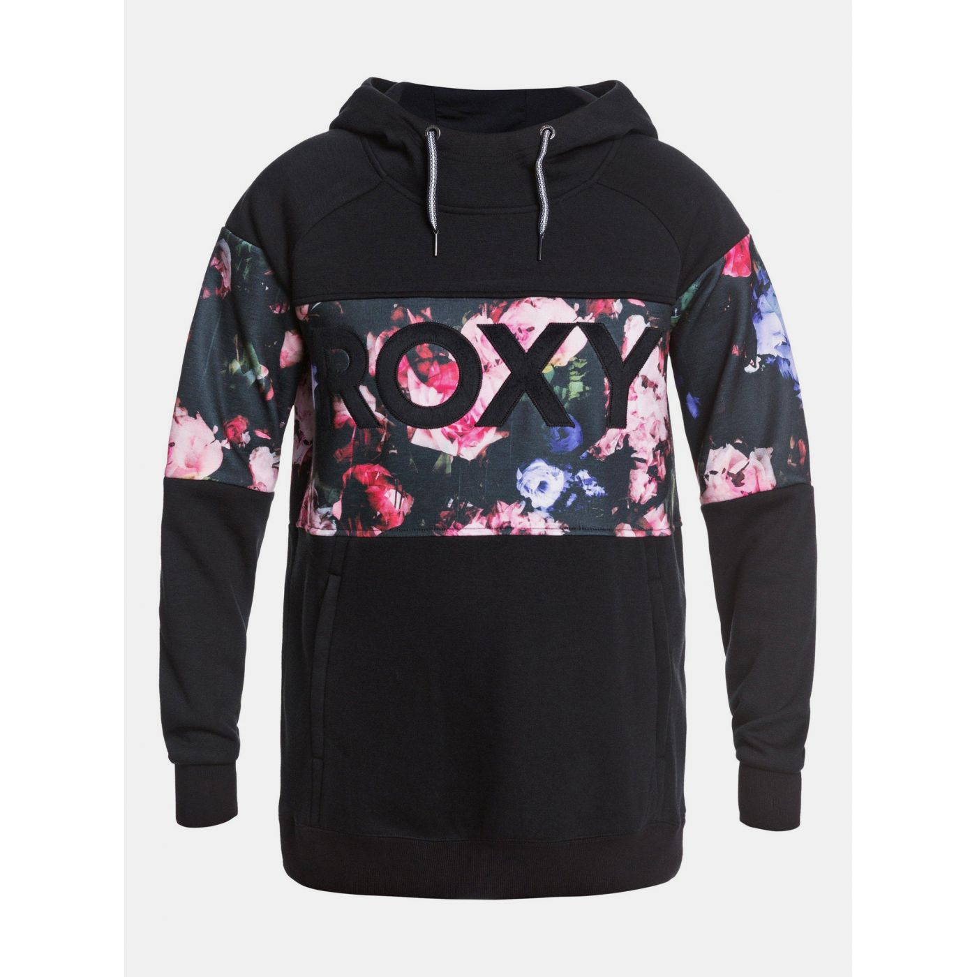 Black floral Roxy sweatshirt