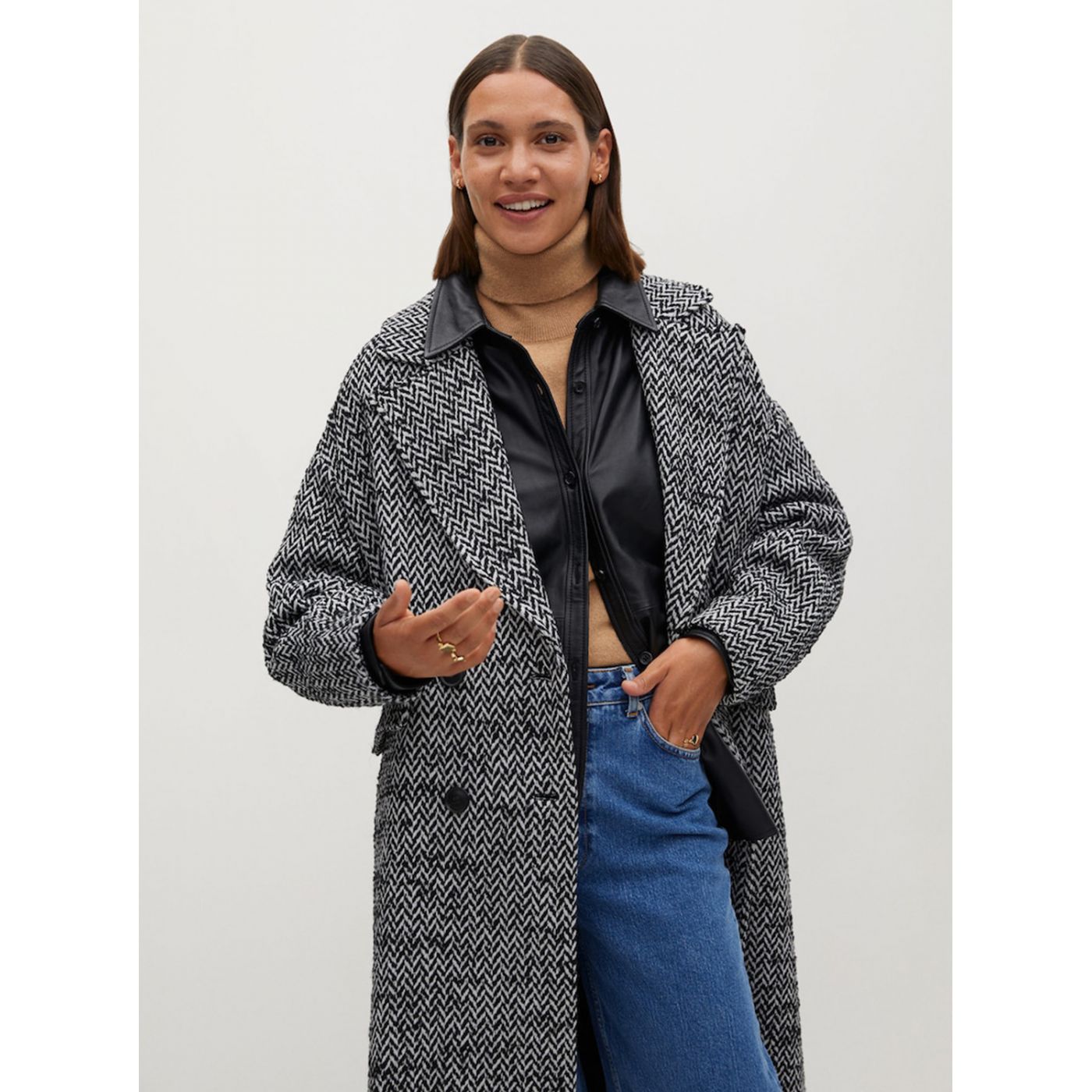 Grey Mango Coat