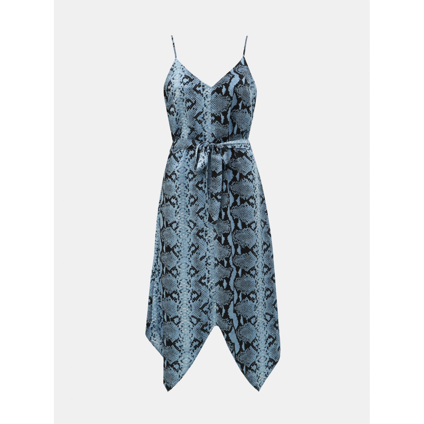 Black-blue dress with snake pattern Dorothy Perkins