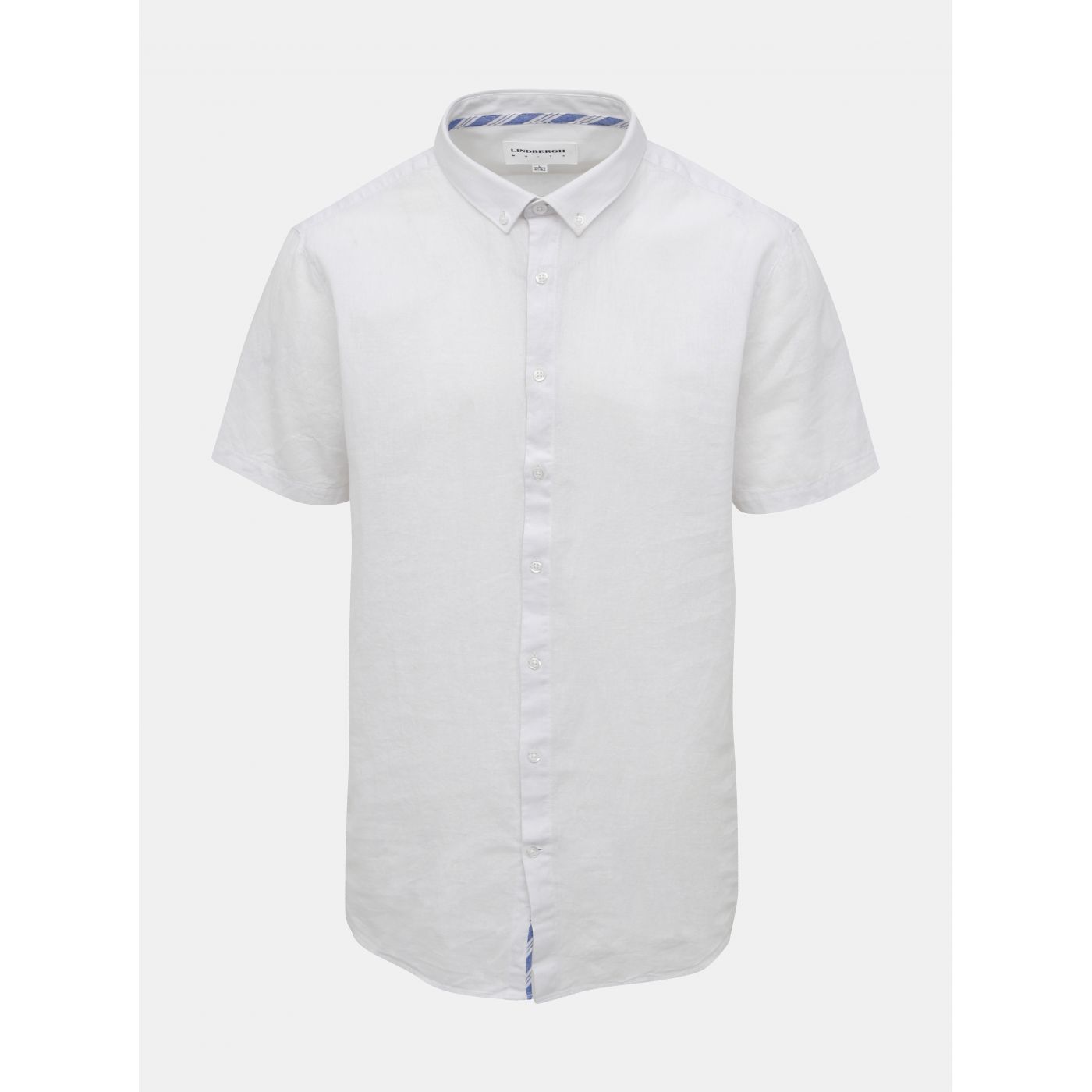 Lindbergh White Linen Shirt