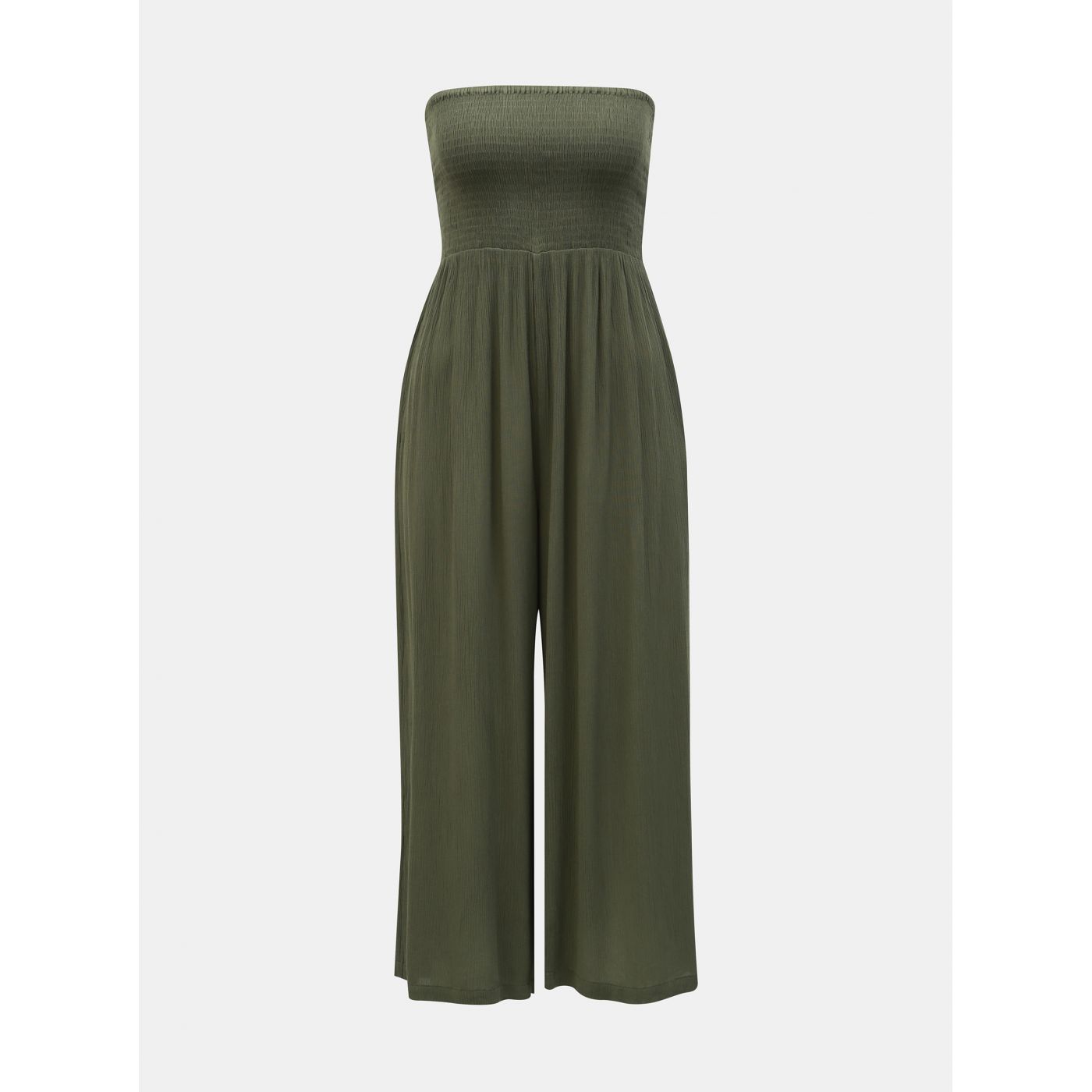 Miss Selfridge's Green Short Jumpsuit