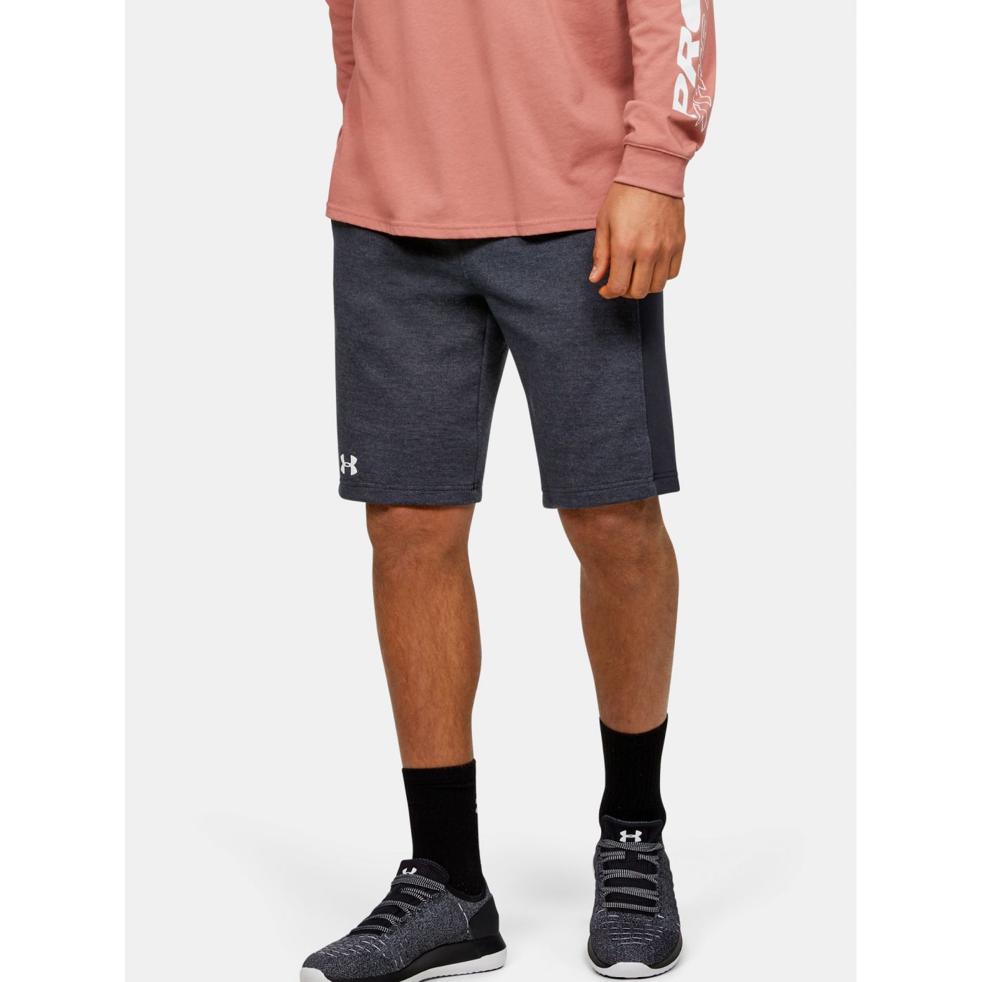 Black Men's Shorts Double Knit Under Armour