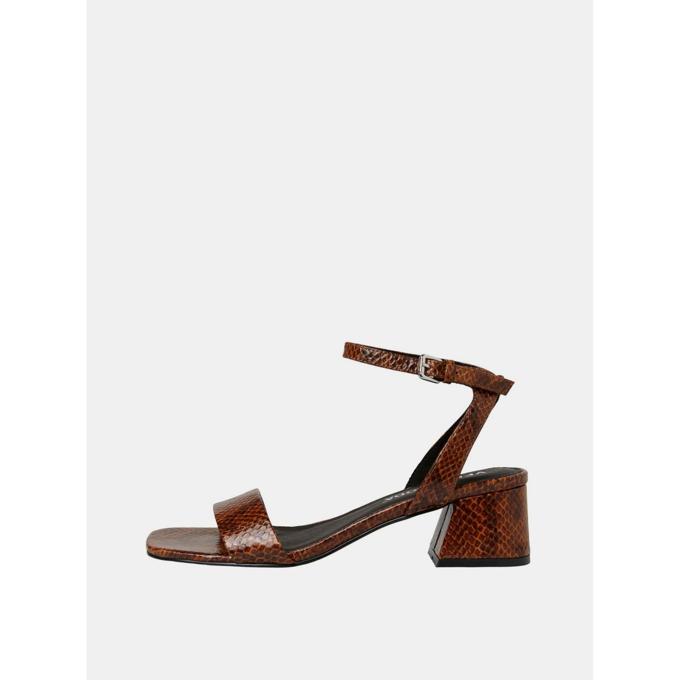 Brown snake-patterned sandals VERO MODA Liza