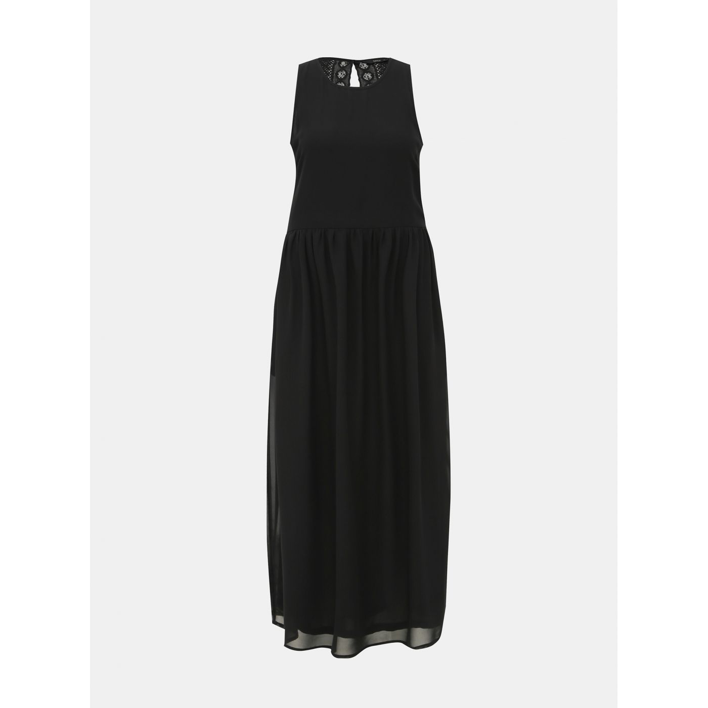 Black maxi dress with lace ONLY Nikki