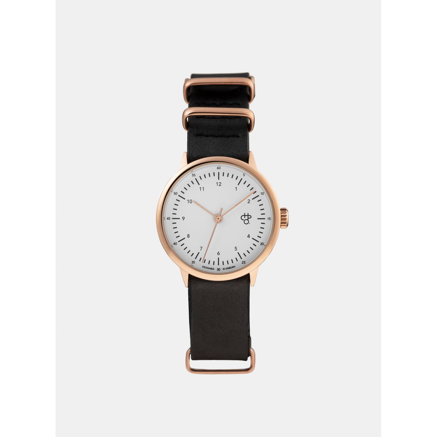 Women's Watch with Black Belt Vegan Leather CHPO Harold Mini