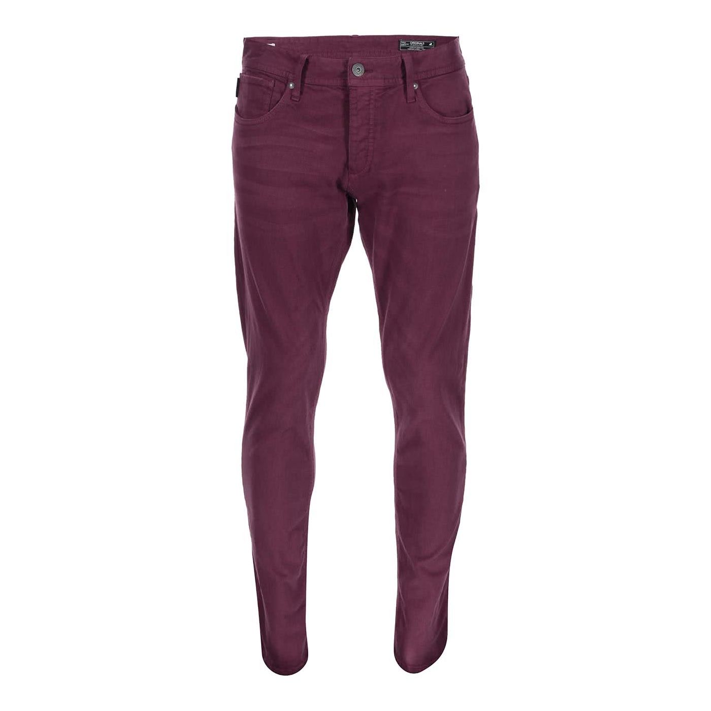 Burgundy Slim Fit Pants Jack & Jones Glenn