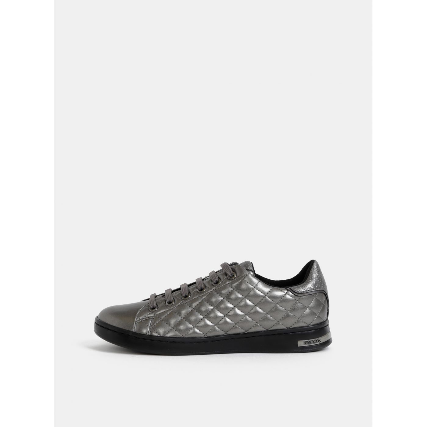 Geox Jaysen Grey Women's Metallic Sneakers
