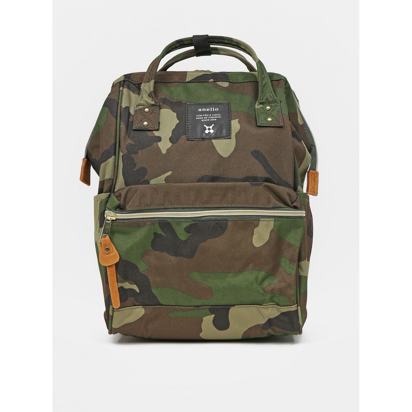 Khaki camouflage backpack Anello 10 l