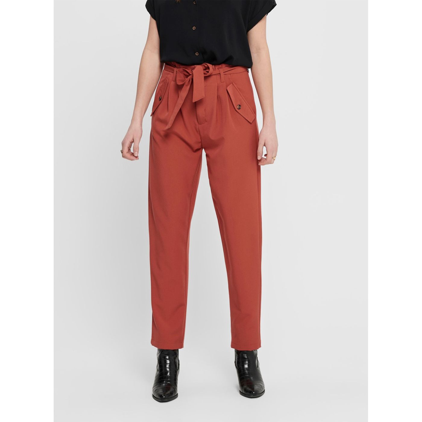 Brick pants with pockets Jacqueline de Yong Selma