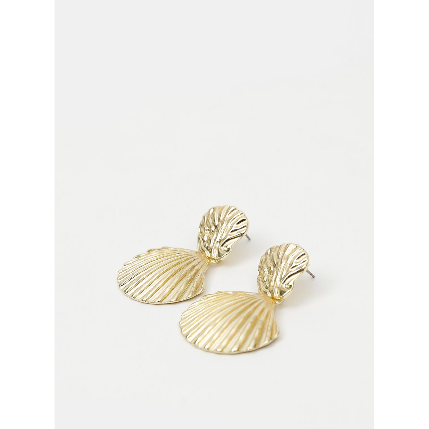 Earrings in gold pieces nancy