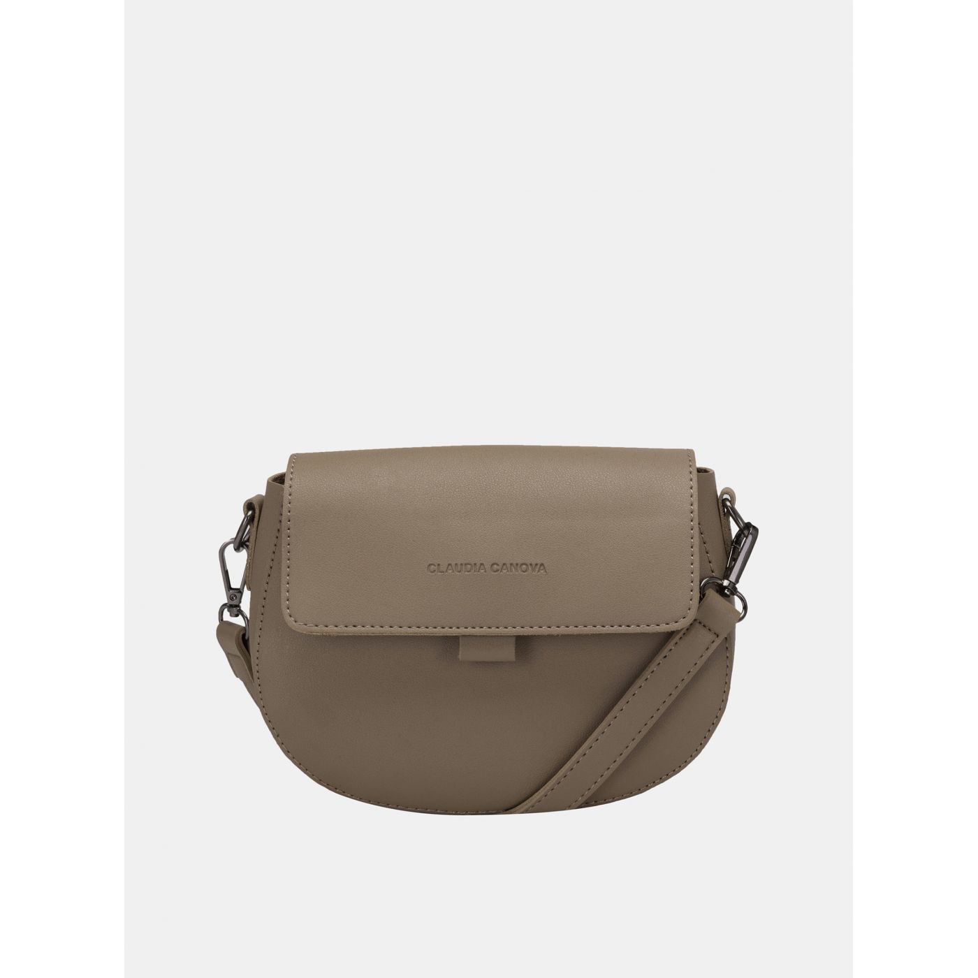 Beige crossbody handbag Claudia Canova Peggy